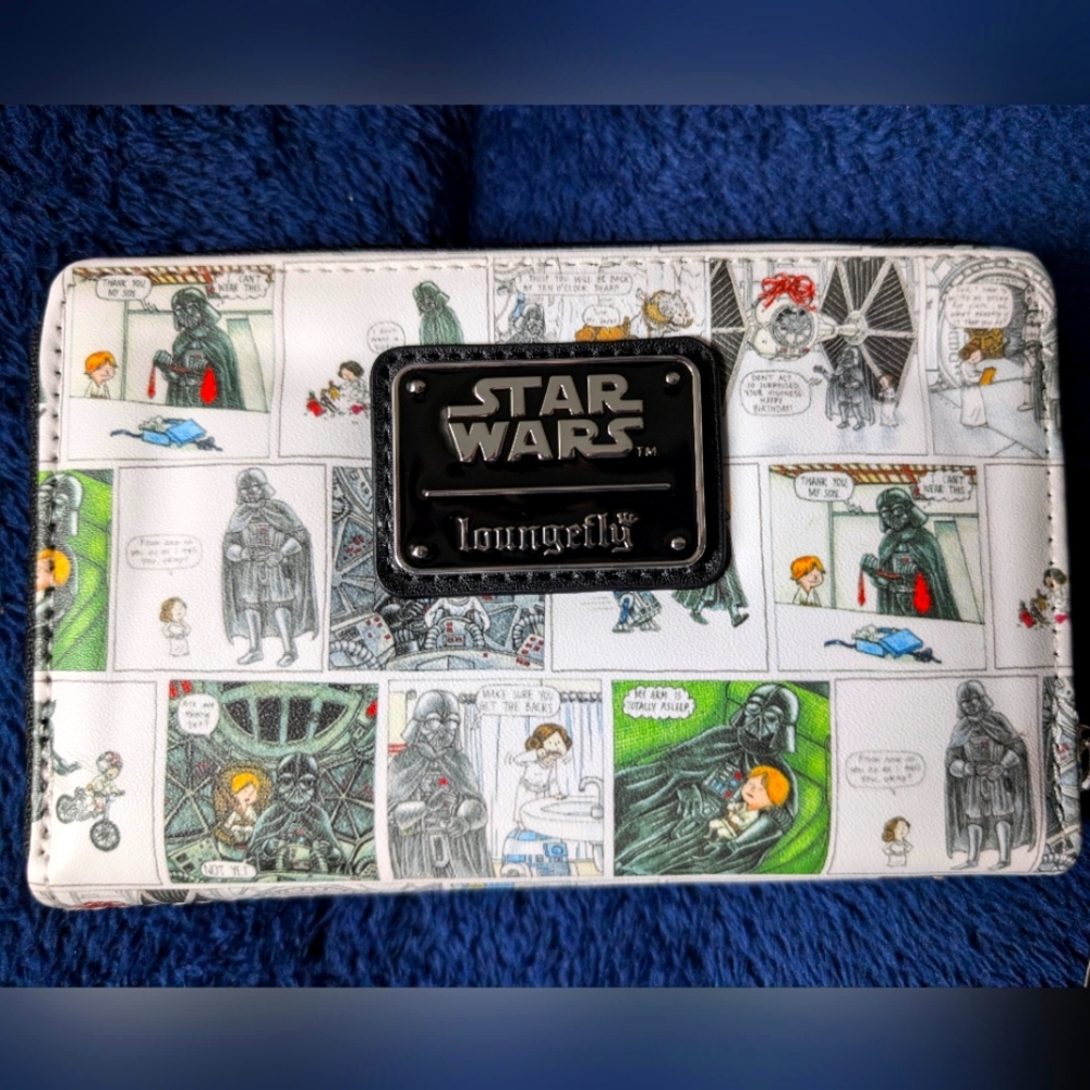 Loungefly Star Wars Wallet, 6x3.75x1", NWT - Picture 1 of 10
